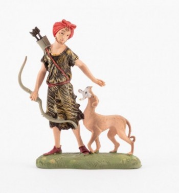 Shepherd (247) for creche traditional colours 10 cm.