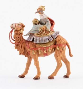 King on camel (8) for creche 10 cm.