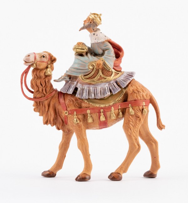 King on camel (8) for creche 10 cm.