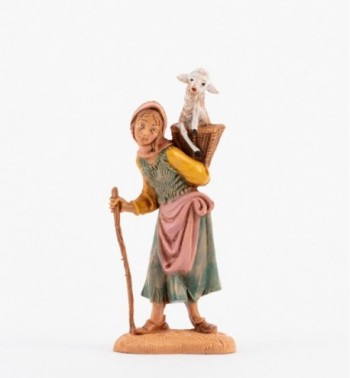 Shepherdess (197) for creche 10 cm.