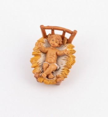 Child and crib for creche 11 cm.