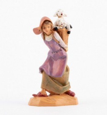 Shepherdess (197) for creche 11 cm.