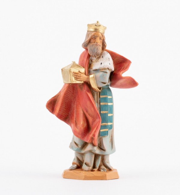 King in old style (4v) for creche 12 cm.