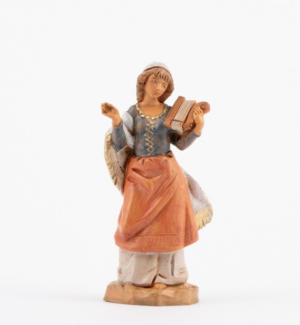 Shepherdess (127) for creche 12 cm.