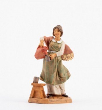 Shepherdess (157) for creche 12 cm.