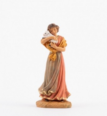 Shepherdess (184) for creche 12 cm.