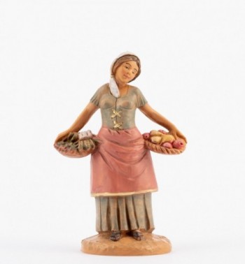 Shepherdess (187) for creche 12 cm.