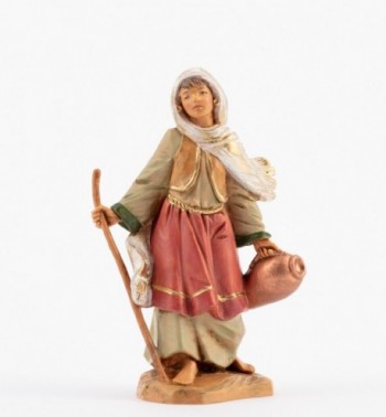 Shepherdess (194) for creche 12 cm.