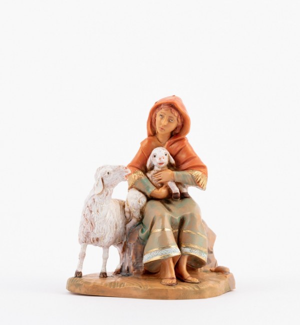 Shepherdess (245) for creche 12 cm.