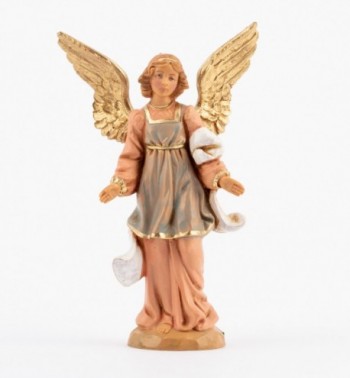 Standing angel for creche 12 cm.