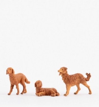 Dogs for creche 12 cm.