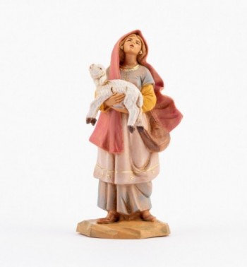 Shepherdess (409) for creche 15 cm.