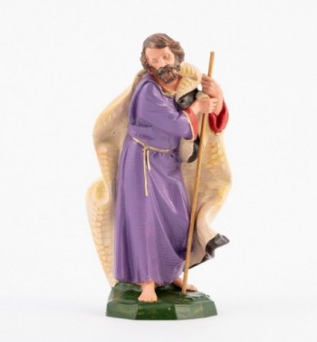 Saint Joseph for creche traditional colours 19 cm.