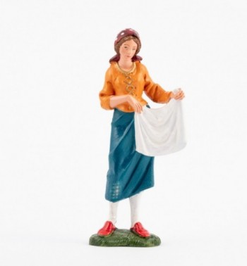 Shepherdess (328) for creche traditional colours 19 cm.