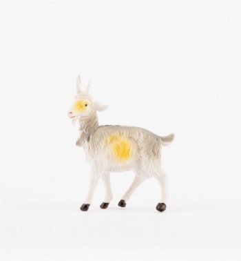 Goat for creche traditional colours 19 cm.