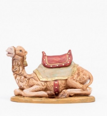 Camel with saddle for creche 19 cm.