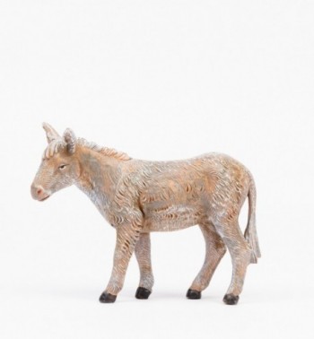 Standing donkey for creche 19 cm.
