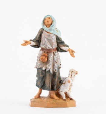 Shepherdess (351) for creche 19 cm.