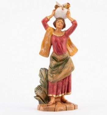 Shepherdess (380) for creche 19 cm.