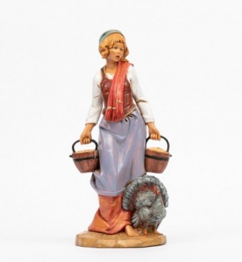 Shepherdess (30) for creche 30 cm.