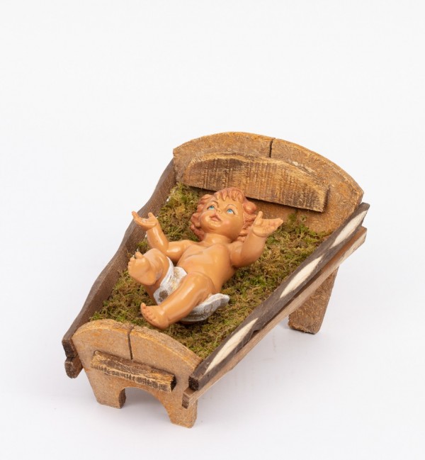 Child and crib for creche 45 cm.