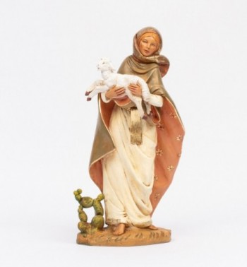 Shepherdess (14) for creche 45 cm.