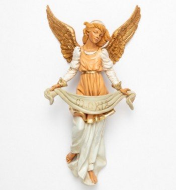 Glory angel for creche 45 cm.