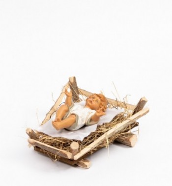 Child and wood crib for creche 52 cm.