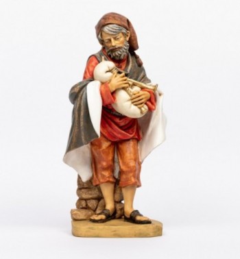 Shepherd (5) in resin for creche 52 cm.