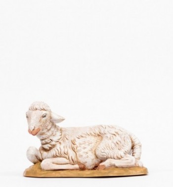 Sitting sheep for creche 45/52 cm.