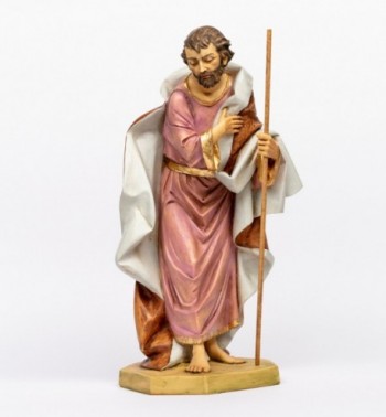 Saint Joseph in resin for creche 65 cm.
