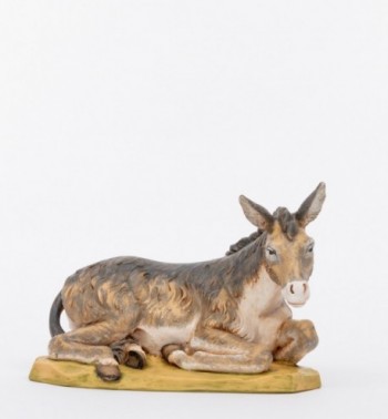 Donkey in resin for creche 65 cm.and 85 cm.