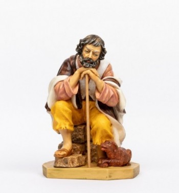 Shepherd (7) in resin for creche 65 cm.