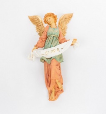 Glory angel in resin for creche 65 cm.