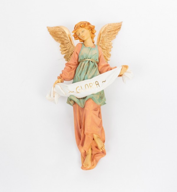 Glory angel in resin for creche 65 cm.