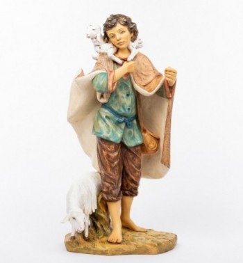 Shepherd (2) in resin for creche 85 cm.