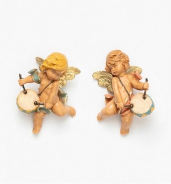Angels with drum (796-7) 7 cm.