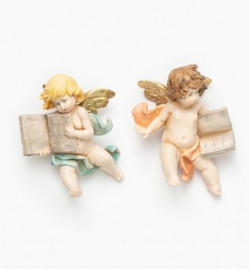 Angels with book (896-7) porcelain type 7 cm.