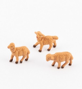 Assorted sheep for creche 6,5 cm.