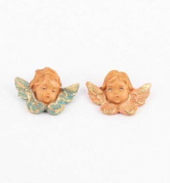 Angels heads (17D-17S) 4 cm.