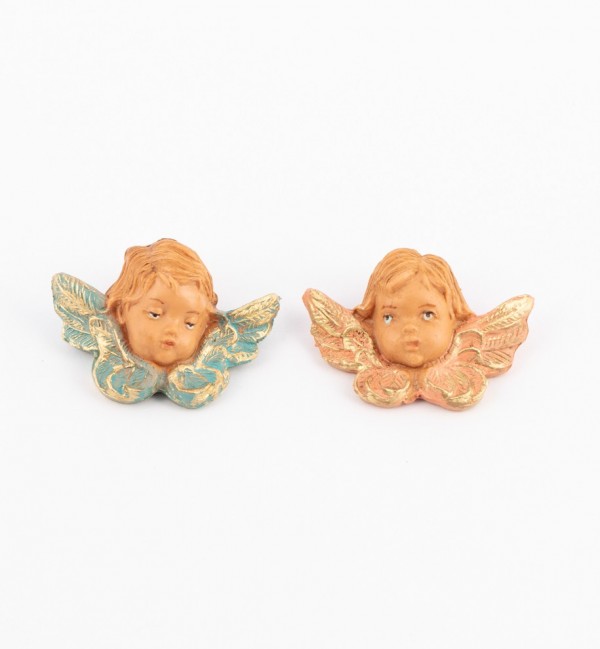 Angels heads (17D-17S) 4 cm.