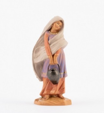 Shepherdess (247) for creche 12 cm. with lithographed box