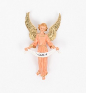 Glory angel for creche traditional colours 19 cm.