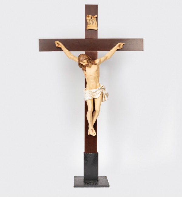 Crucifix n.13 200X115 cm.(Body of Christ in resin)