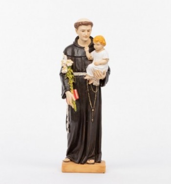 Saint Anthony with Child in resin 52 cm.