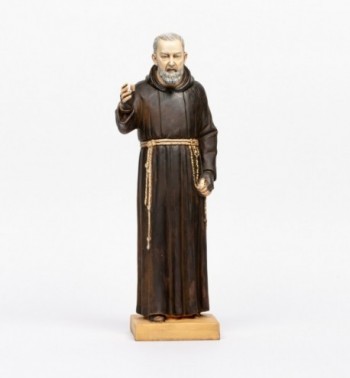 Padre Pio in resin 50 cm.