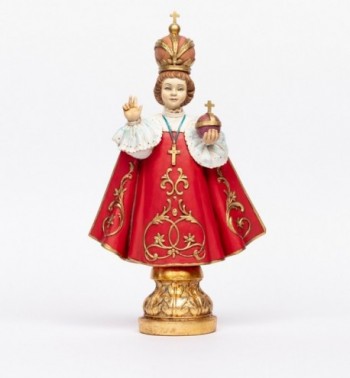 Child of Prague in resin 52 cm.