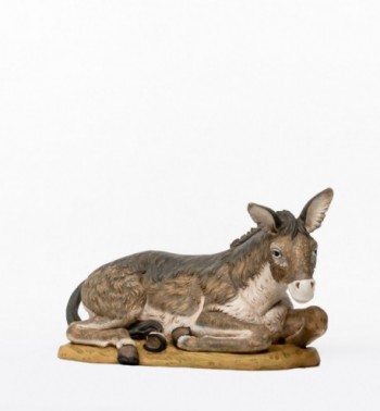 Donkey in resin for creche 125 cm.