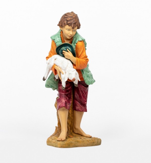 Shepherd (5) in resin for creche 125 cm.