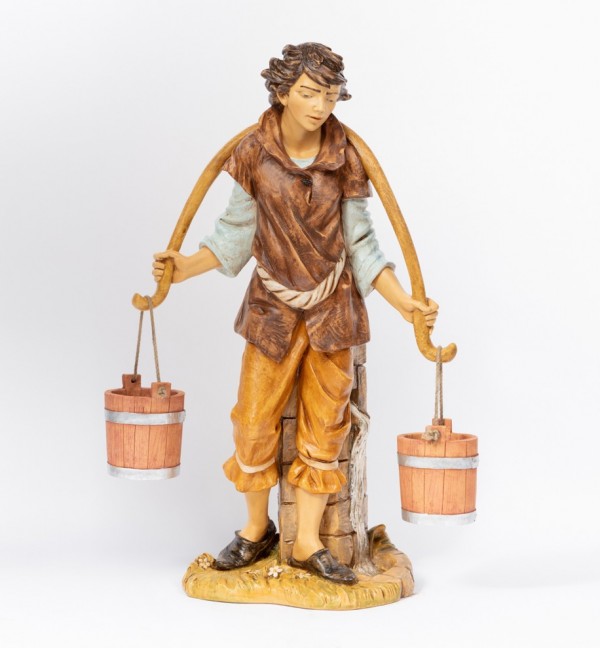 Shepherd (14) in resin for creche 125 cm.